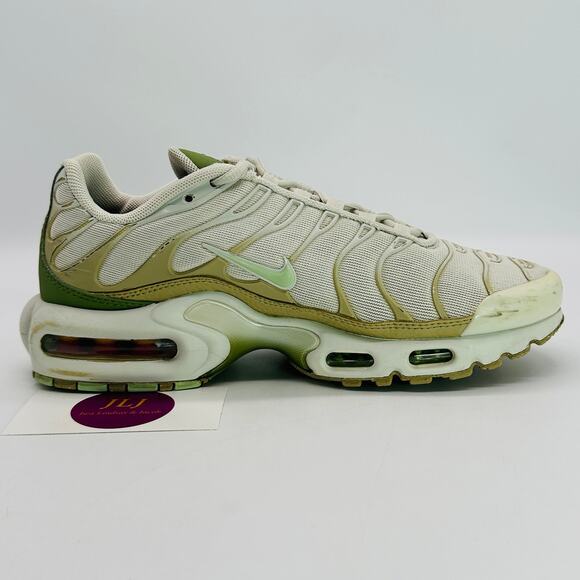 Nike Women's Air Max Plus 'Light Bone Honeydew Alligator' DX8954-001 Size 7.5 - Picture 8 of 12